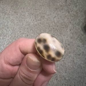CHARLES ALBERT cowrie adjustable alchemia ring